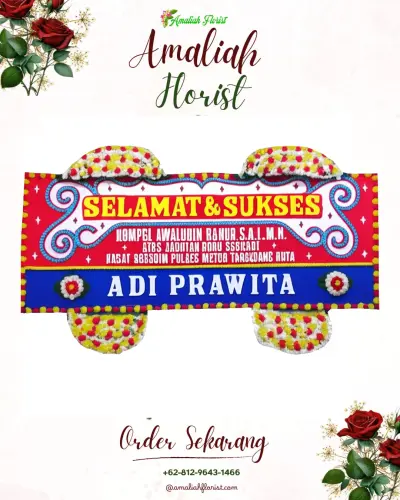 Karangan Bunga Ucapan Selamat di Pasuruan